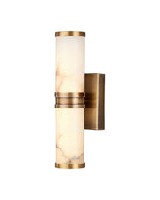 Currey and Company - 5800-0076 - LED Wall Sconce - Brenham - Natural/Vintage Brass