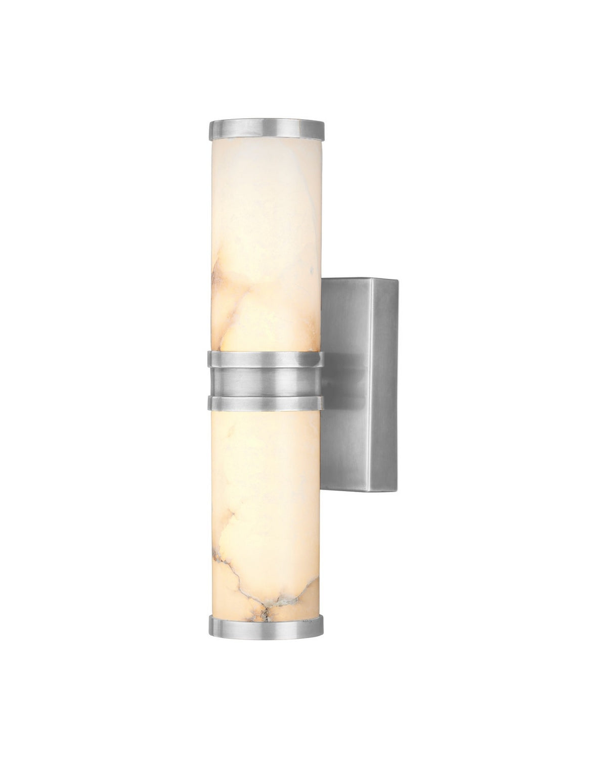 Currey and Company - 5800-0077 - LED Wall Sconce - Brenham - Natural/Nickel