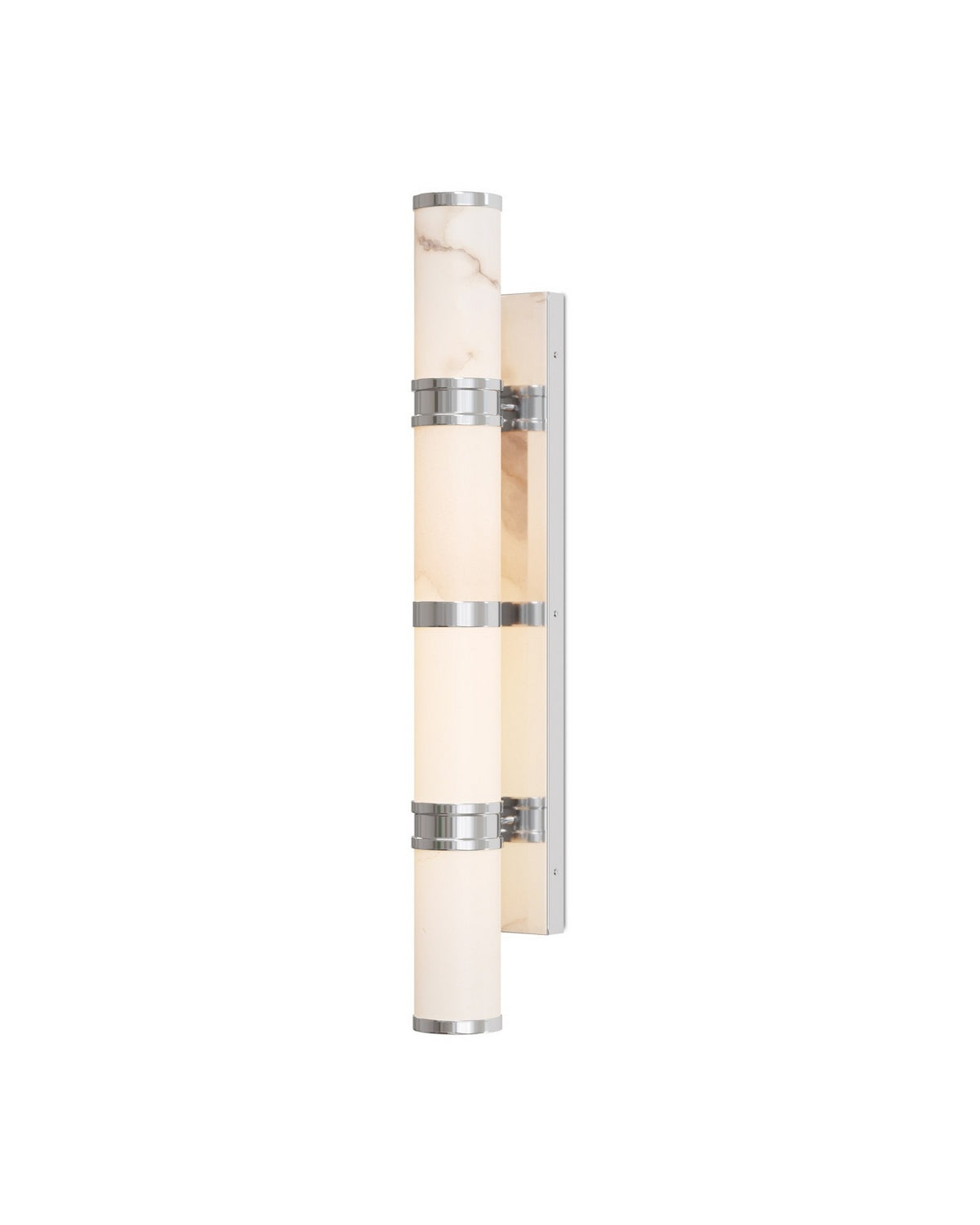 Currey and Company - 5800-0080 - LED Wall Sconce - Brenham - Natural/Nickel