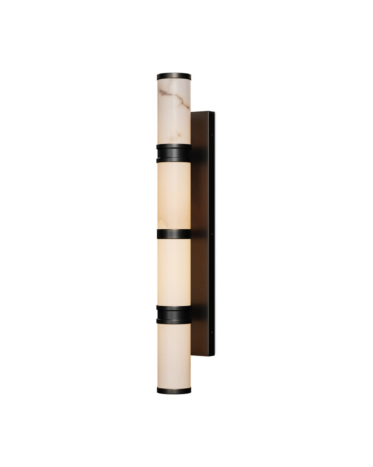 Currey and Company - 5800-0081 - LED Wall Sconce - Brenham - Natural/Oil Rubbed Bronze
