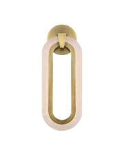 Currey and Company - 5900-0060 - LED Wall Sconce - Aurora - Natural/Polished Antique Brass