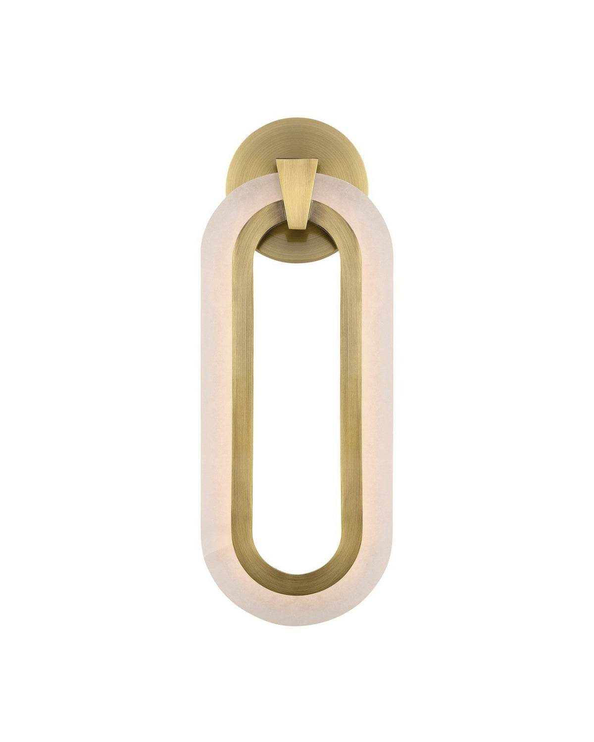 Currey and Company - 5900-0060 - LED Wall Sconce - Aurora - Natural/Polished Antique Brass