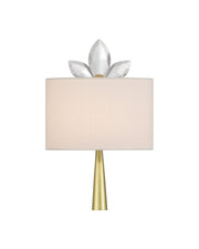 Currey and Company - 5900-0061 - One Light Wall Sconce - Trillium - Clear/Brass