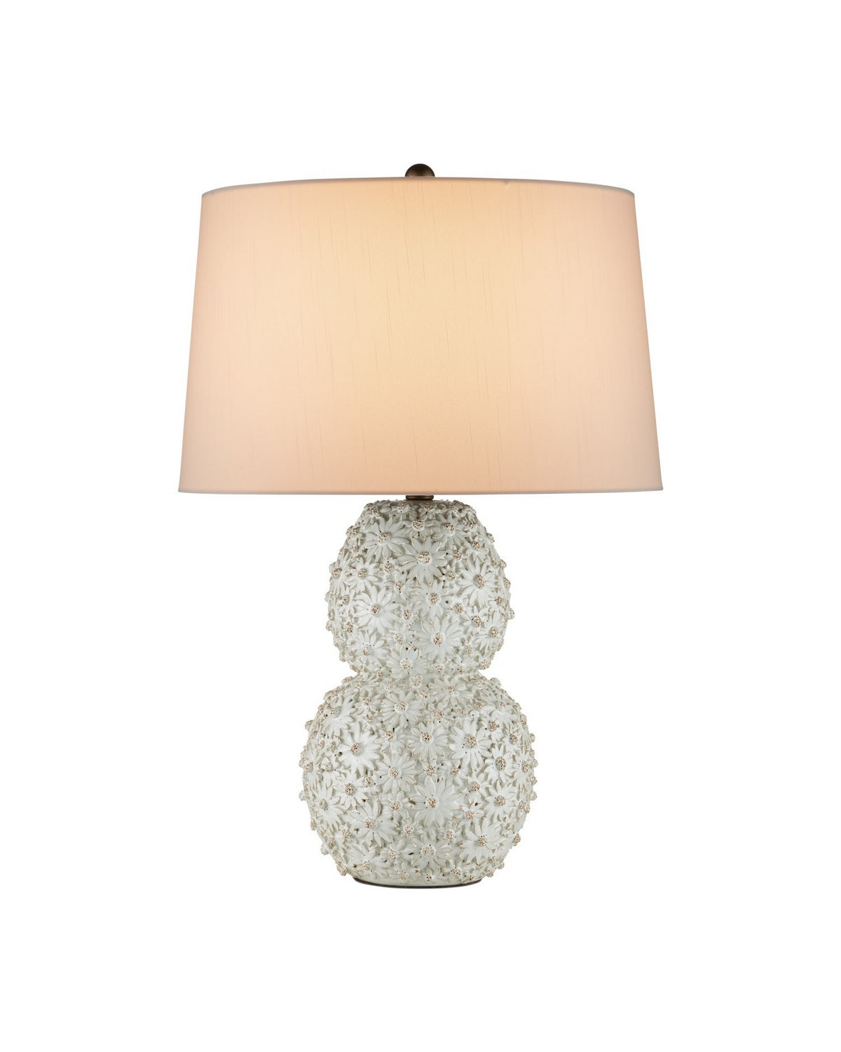 Currey and Company - 6000-1053 - One Light Table Lamp - Jessamine - White