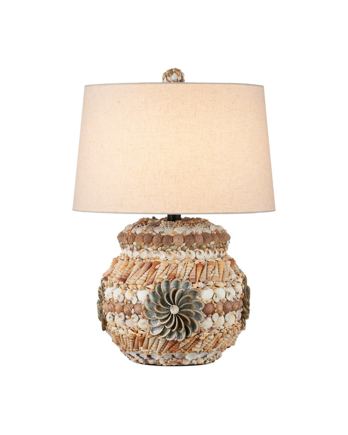 Currey and Company - 6000-1055 - One Light Table Lamp - Seascape - Natural