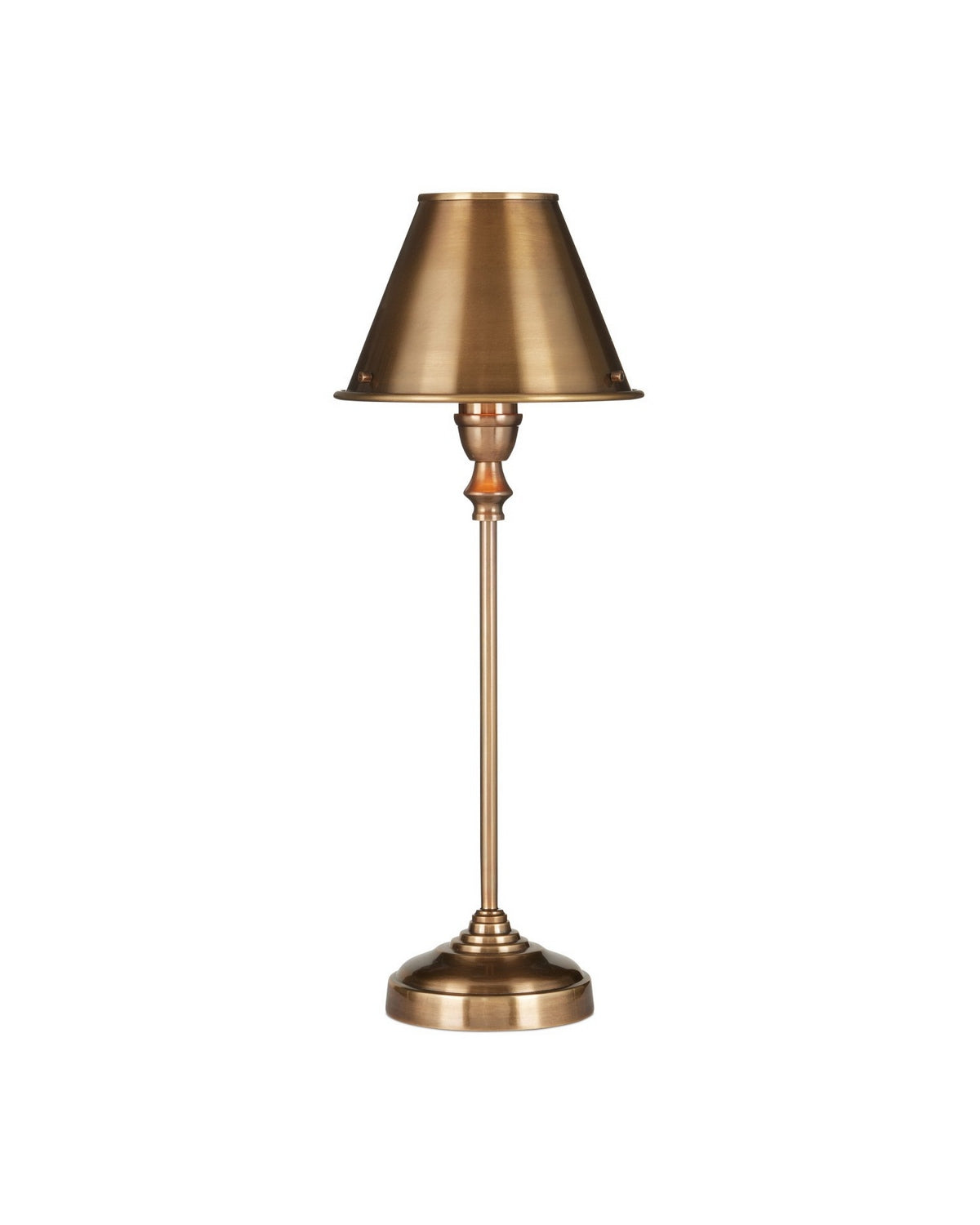 Currey and Company - 6000-1059 - One Light Table Lamp - Rowsay - Antique Brass