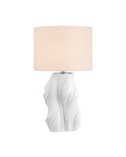 Currey and Company - 6000-1067 - One Light Table Lamp - Watershed - White