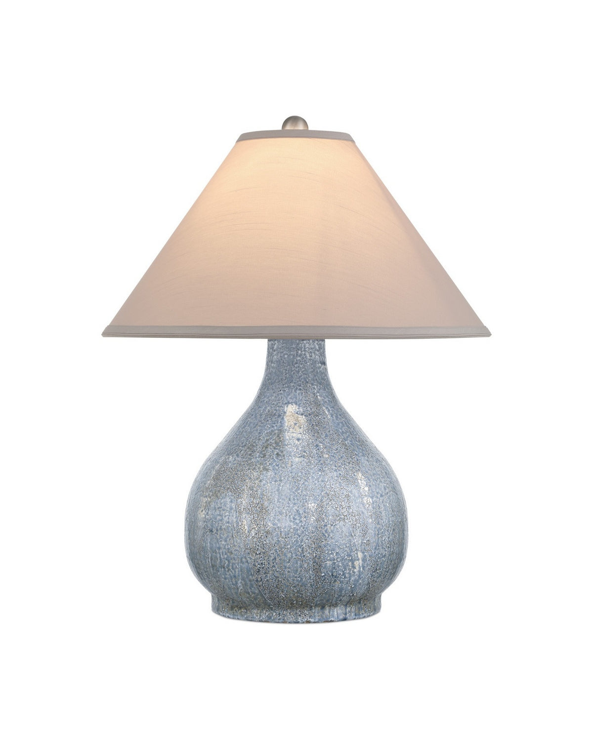Currey and Company - 6000-1074 - One Light Table Lamp - Malin - Gray/Blue