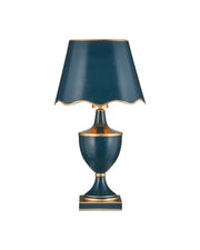 Currey and Company - 6700-0016 - LED Table Lamp - Travelogue - Navy/Gold