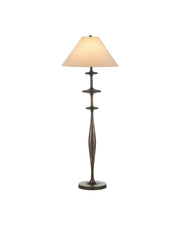 Currey and Company - 8000-0178 - One Light Floor Lamp - Aqueous - Dark Bronze