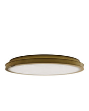 Currey and Company - 9999-0084 - LED Flush Mount - Aydan - Natural/Polished Antique Brass
