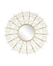 Currey and Company - 1000-0165 - Mirror - Levain - Gold Leaf
