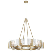 Golden - 3164-10 BCB-HWG - Ten Light Chandelier - Aenon - Brushed Champagne Brass