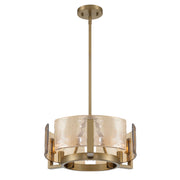 Golden - 3164-3 BCB-AWG - Three Light Chandelier - Aenon - Brushed Champagne Brass