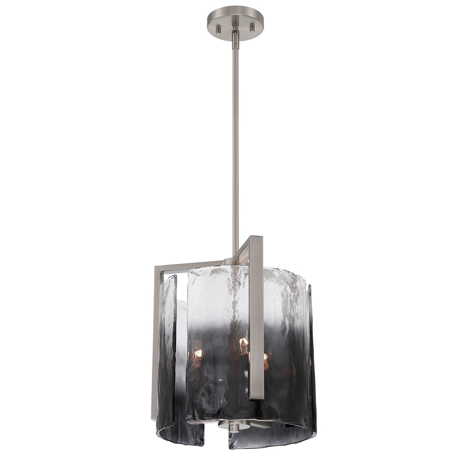 Golden - 3164-3P PW-SWG - Three Light Pendant - Aenon - Pewter