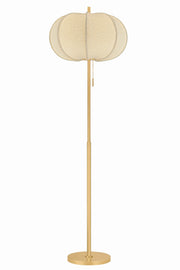 Mitzi - HL1147401-AGB - One Light Floor Lamp - Alexandra - Aged Brass