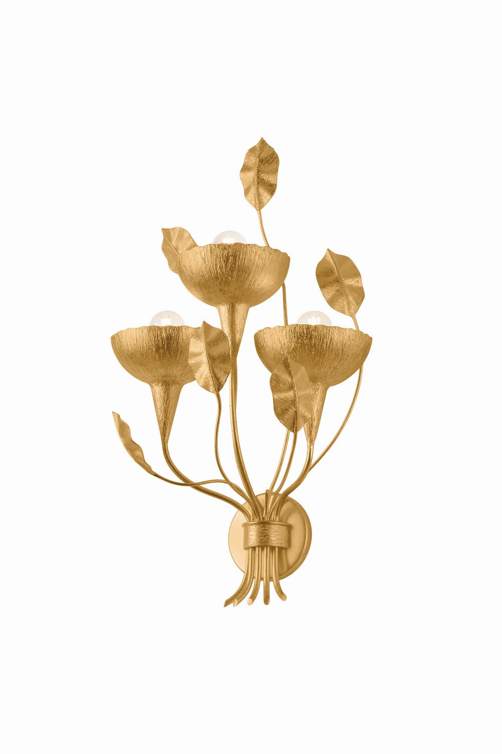 Corbett Lighting - 566-03-VGL - Three Light Wall Sconce - Innsbruck - Vintage Gold Leaf