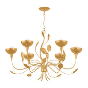 Corbett Lighting - 566-38-VGL - Six Light Chandelier - Innsbruck - Vintage Gold Leaf