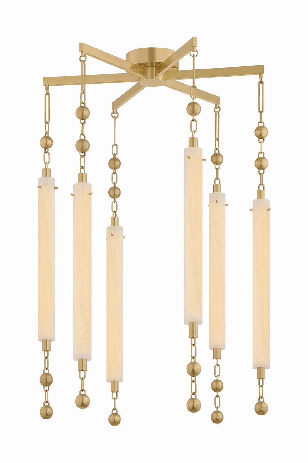 Corbett Lighting - 568-28-VB - LED Chandelier - Parigi - Vintage Brass