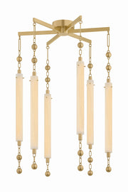 Corbett Lighting - 568-28-VB - LED Chandelier - Parigi - Vintage Brass