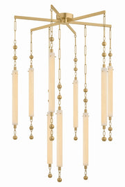 Corbett Lighting - 568-39-VB - LED Chandelier - Parigi - Vintage Brass