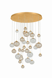 Corbett Lighting - 571-40-VGL - LED Chandelier - Istanbul - Vintage Gold Leaf