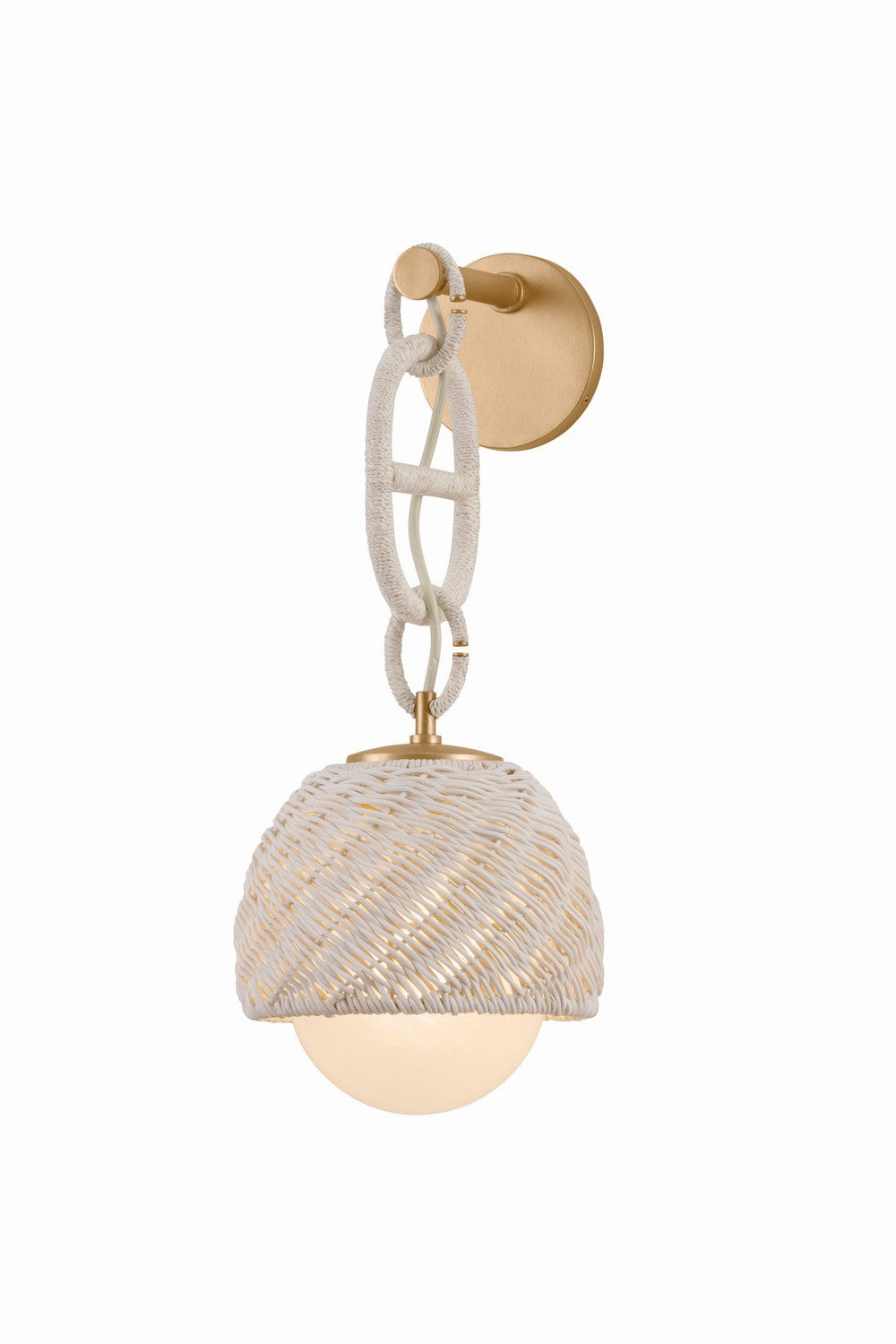 Corbett Lighting - 576-01-CPL - One Light Wall Sconce - Piasu - Champagne Leaf