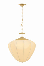 Corbett Lighting - 580-28-VB - One Light Pendant - Hoshi - Vintage Brass