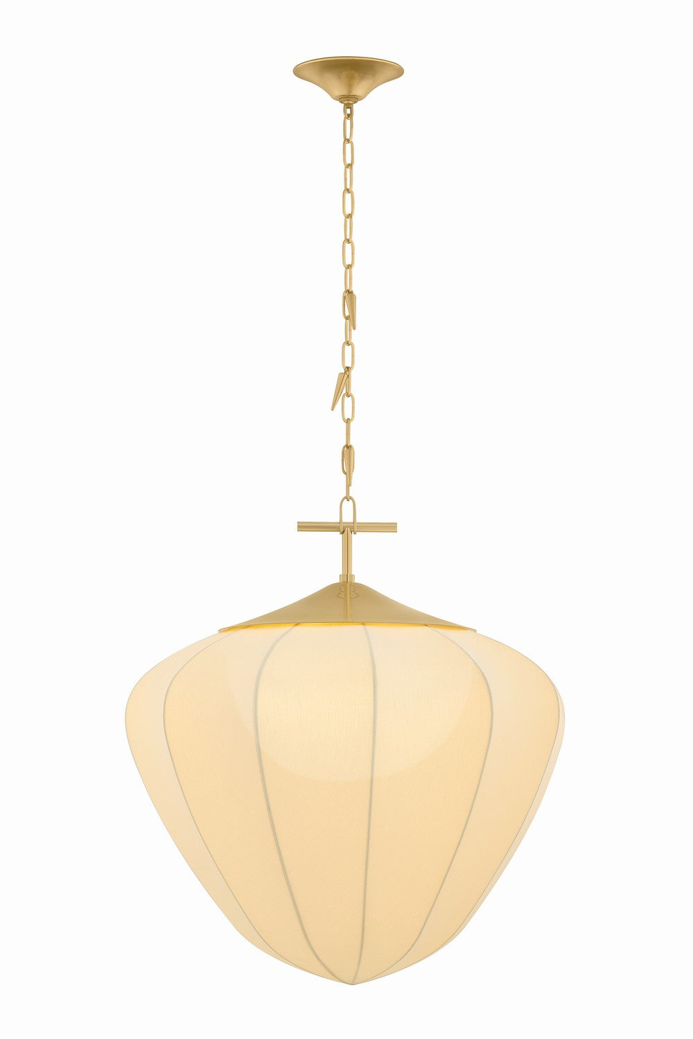 Corbett Lighting - 580-28-VB - One Light Pendant - Hoshi - Vintage Brass