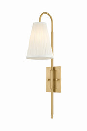 Corbett Lighting - 585-01-VB - One Light Wall Sconce - Limoges - Vintage Brass