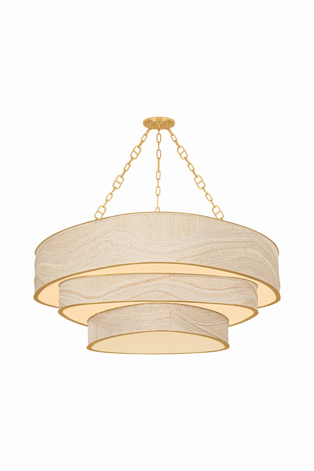 Corbett Lighting - 587-48-VGL - 12 Light Chandelier - Kiso - Vintage Gold Leaf