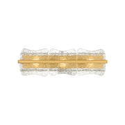 Hudson Valley - 1373-AGB - Three Light Wall Sconce - Fosterdale - Aged Brass