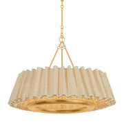 Hudson Valley - 1530-VGL - LED Chandelier - Beechford - Vintage Gold Leaf