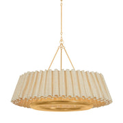 Hudson Valley - 1540-VGL - LED Chandelier - Beechford - Vintage Gold Leaf