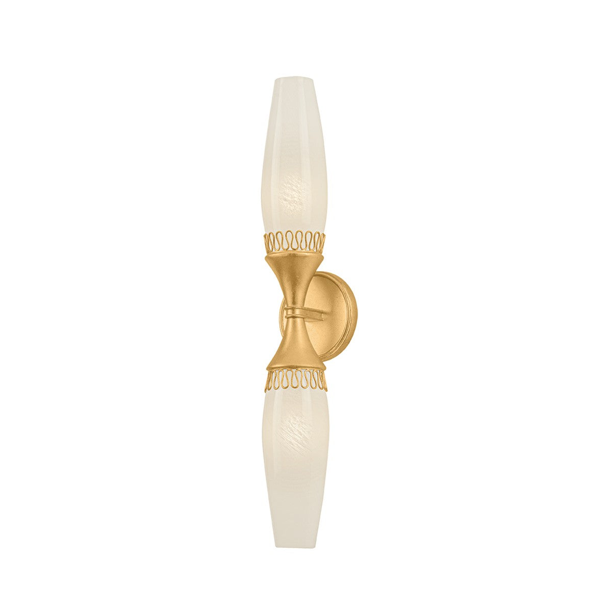 Hudson Valley - 3942-VGL - Two Light Wall Sconce - Pennebrook - Vintage Gold Leaf