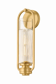 Hudson Valley - 4161-AGB - One Light Wall Sconce - Binnewater - Aged Brass