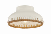 Hudson Valley - 5309-AGB/CCP - One Light Flush Mount - Southfields - Aged Brass