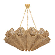 Hudson Valley - 6208-VGL - Eight Light Chandelier - Hayworth - Vintage Gold Leaf