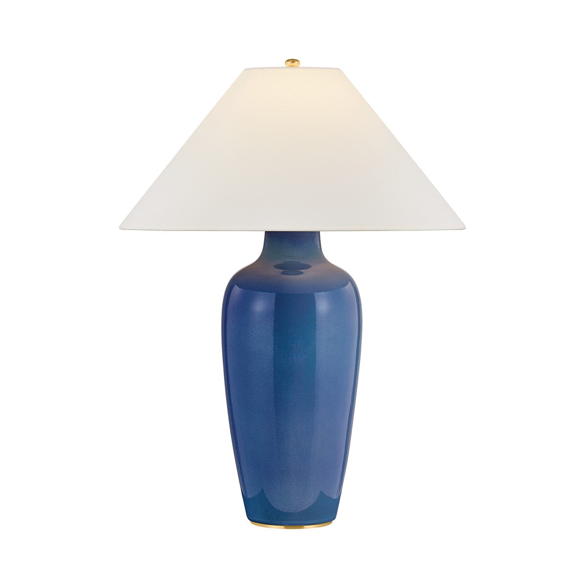 Hudson Valley - L2631-AGB/CBI - One Light Table Lamp - Rhinelander - Aged Brass