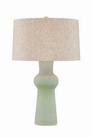 Hudson Valley - L3371-AGB/CHJ - One Light Table Lamp - Heathway - Aged Brass