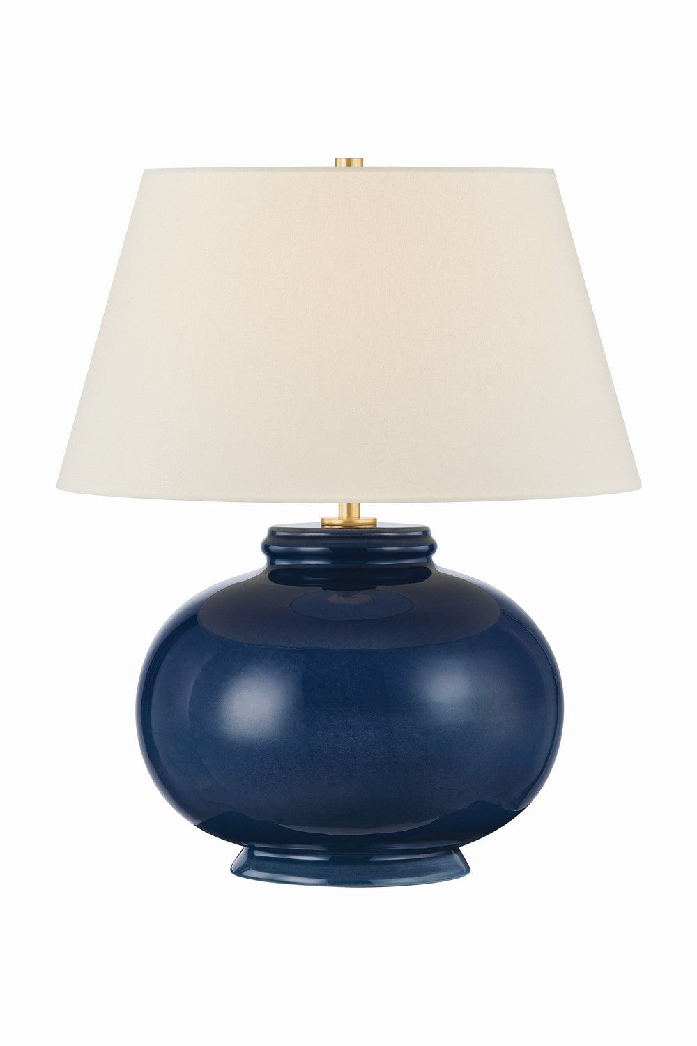 Hudson Valley - L3422-AGB/CPE - One Light Table Lamp - Moodus - Aged Brass