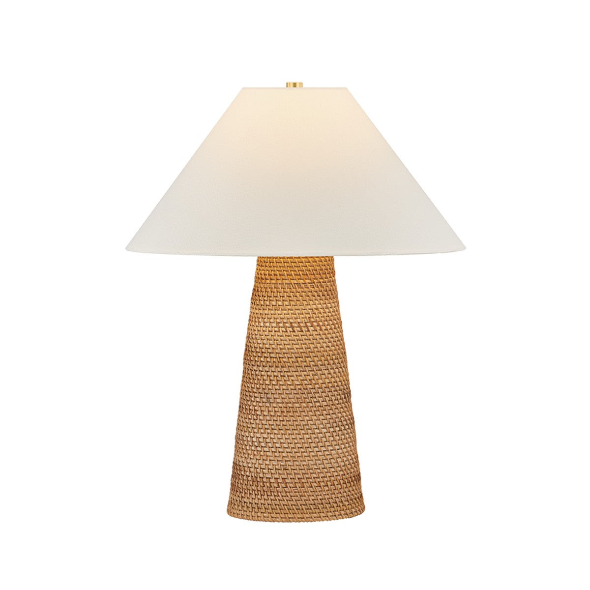 Hudson Valley - L3551-AGB - One Light Table Lamp - Forest Heights - Aged Brass