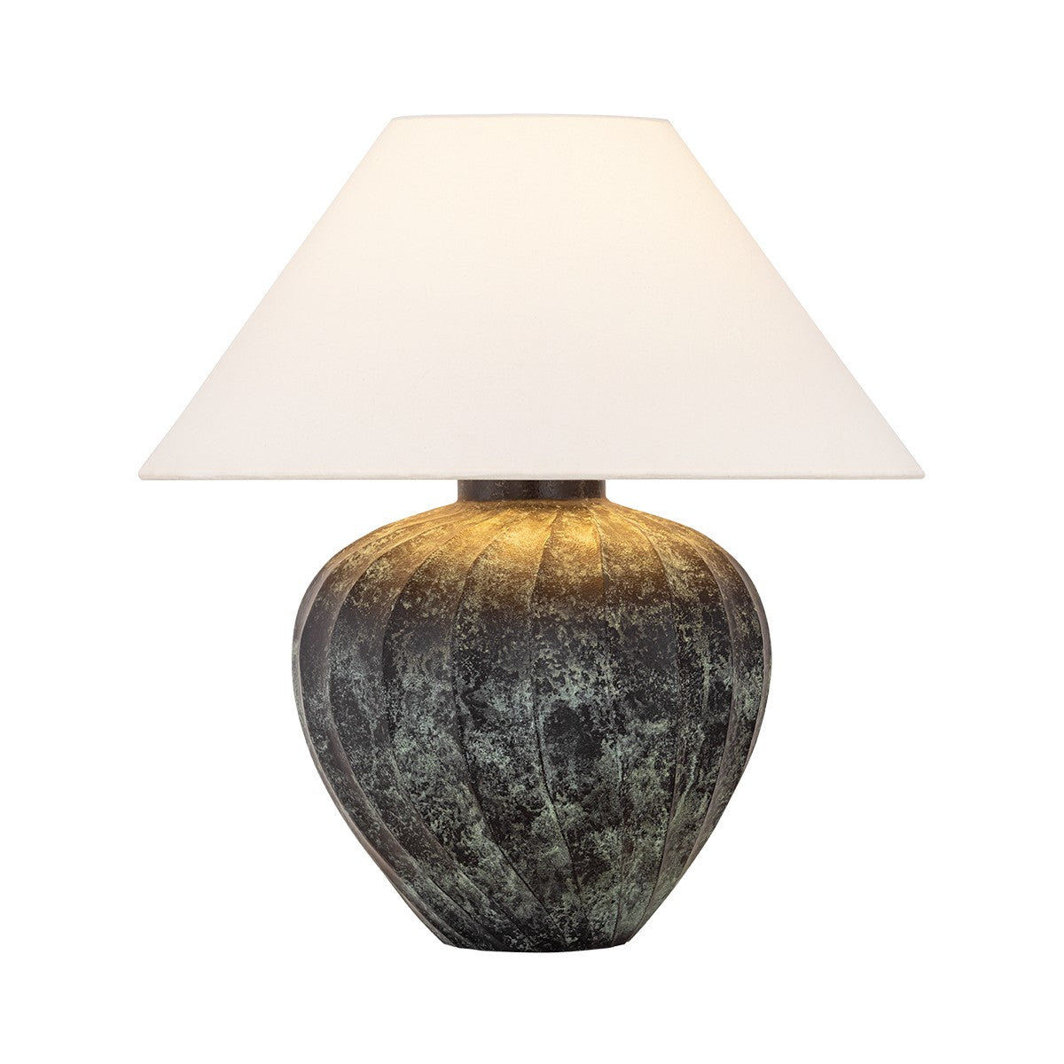 Hudson Valley - L4023-PBR - One Light Table Lamp - Arlin - Patina Brass