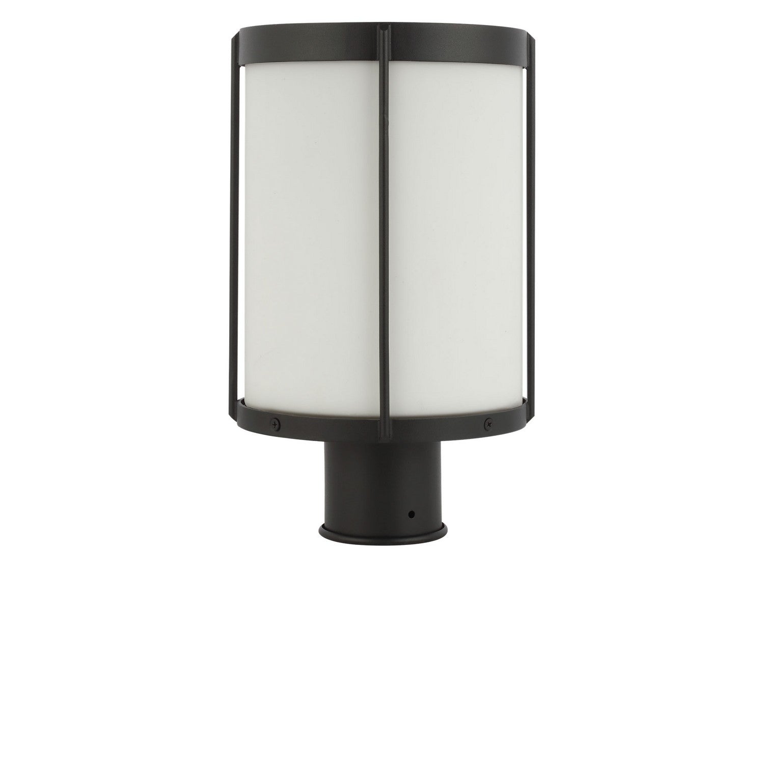 Generation Lighting - GLO1741OE-TXB - One Light Outdoor Post Lantern - Luning - Textured Black