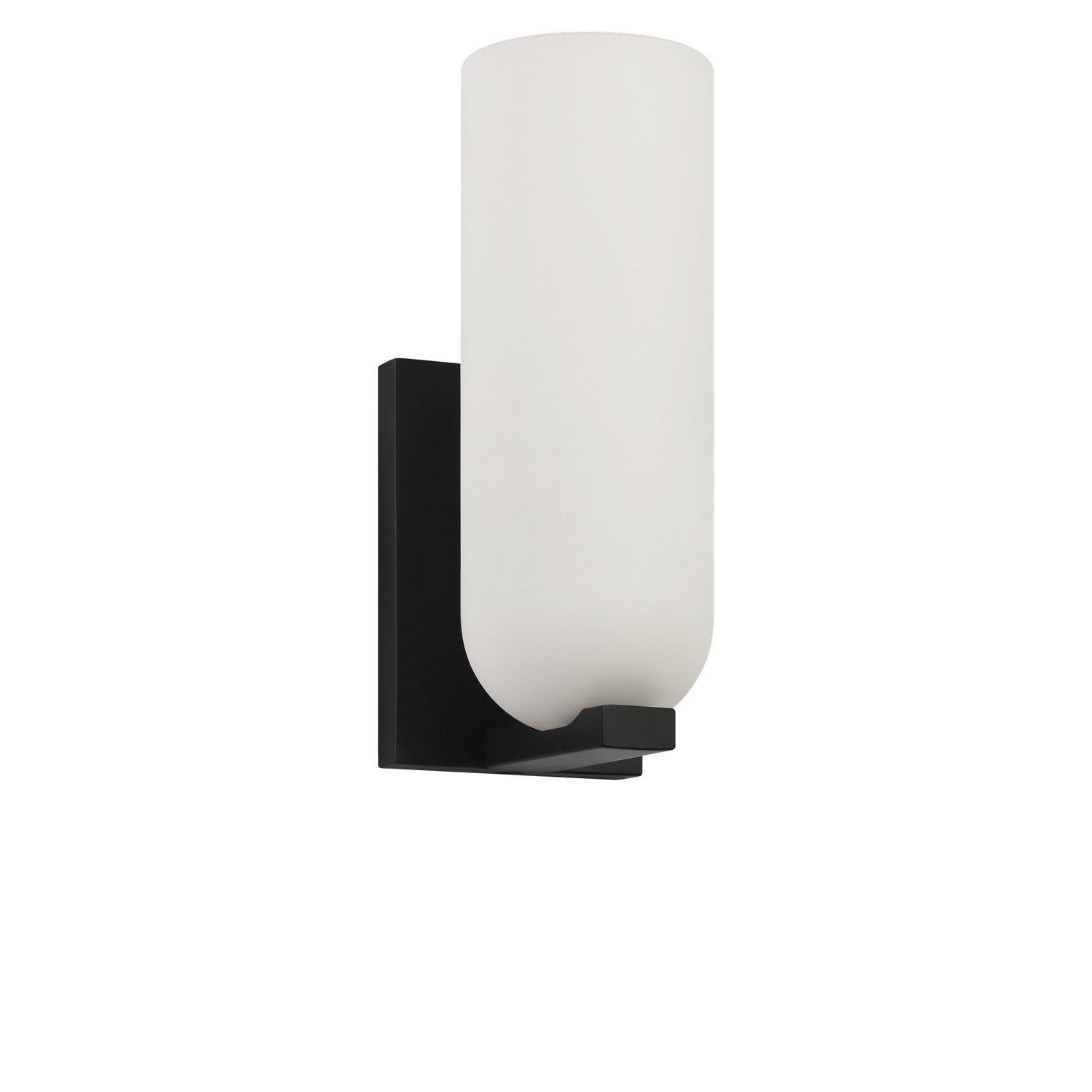 Generation Lighting - GLV1951MBKE - One Light Vanity - Neblina - Midnight Black