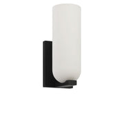 Generation Lighting - GLV1951MBKE - One Light Vanity - Neblina - Midnight Black