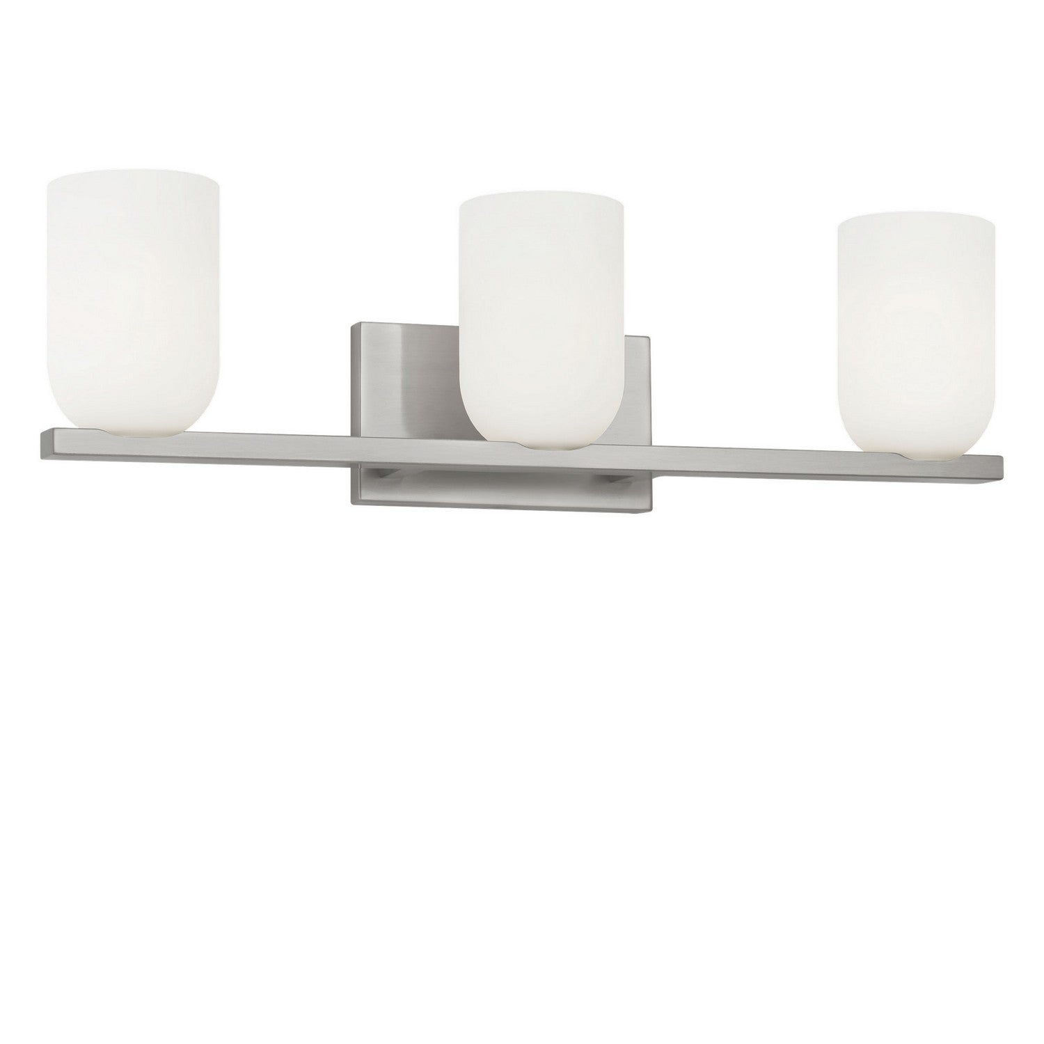 Generation Lighting - GLV1973BNE - Three Light Vanity - Neblina - Brushed Nickel