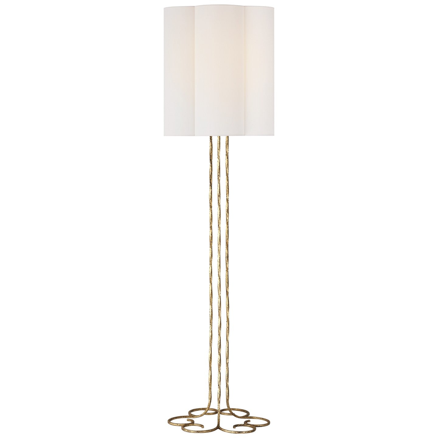 Visual Comfort Signature - ARN 1020GI-LS - LED Floor Lamp - Shae - Gilded Iron