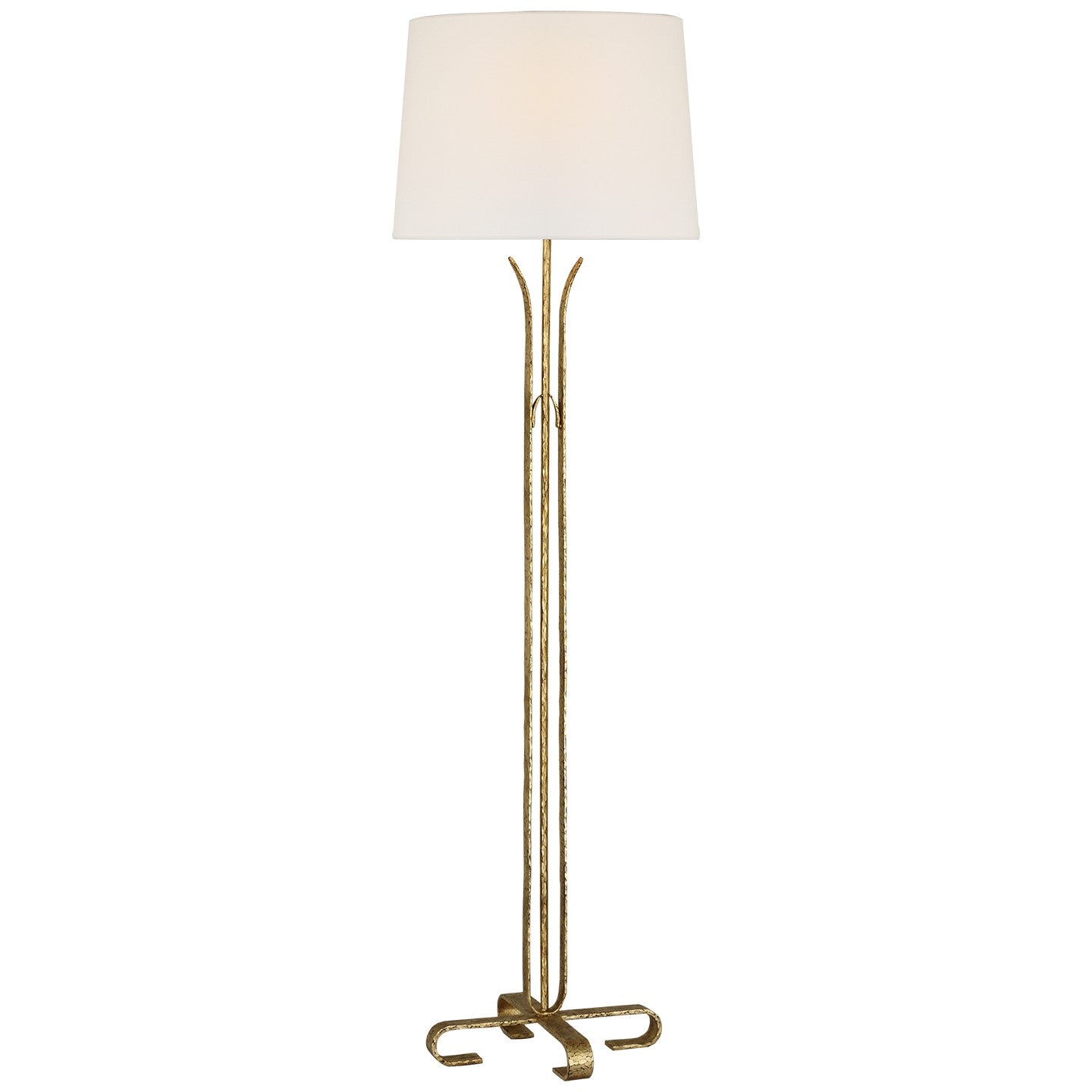 Visual Comfort Signature - ARN 1030GI-L - LED Floor Lamp - Olivette - Gilded Iron