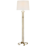 Visual Comfort Signature - ARN 1030GI-L - LED Floor Lamp - Olivette - Gilded Iron